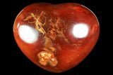 Colorful Carnelian Agate Heart #167361-1